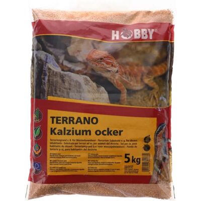 HOBBY Terrano Calcium Ocre 5 Kg - Podłoże dla Gadów HOBBY Terrano Calcium Ocre 5 Kg - Podłoże dla Gadów