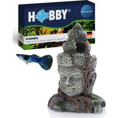 Vishnu Hobby - 12,5 cm Aquarium Decoration - Aquatic Ornament Vishnu Hobby - 12,5 cm Aquarium Decoration - Aquatic Ornament