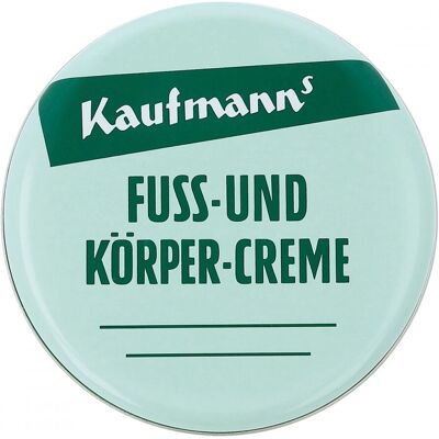 Walter Kaufmann Nachf. GmbH KAUFMANNS Fuß- und Körpercreme - Fuß- und Körpercreme Walter Kaufmann Nachf. GmbH KAUFMANNS Fuß- und Körpercreme - Fuß- und Körpercreme