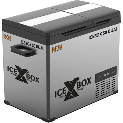 T.I.P. Cross Tools Dualzone Koelbox - 39L Draagbare Koel/Diepvries T.I.P. Cross Tools Dualzone Koelbox - 39L Draagbare Koel/Diepvries