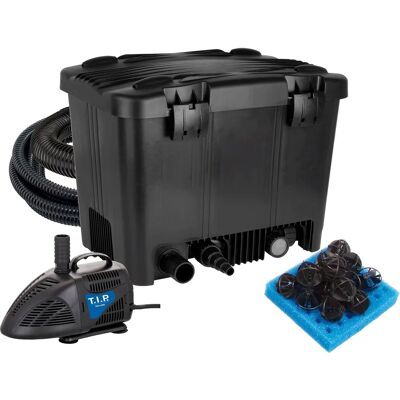 T.I.P. dammfilterset - UV-C 18W, 20 000L, Wet-Dry System T.I.P. dammfilterset - UV-C 18W, 20 000L, Wet-Dry System