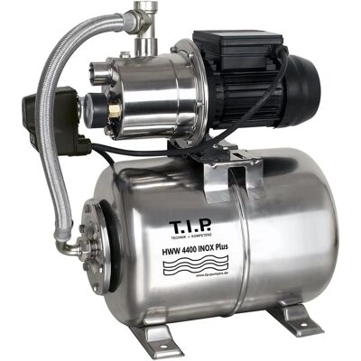 T.I.P. Edelstahl Hauswasserwerk - 4350 l/h, 45 m, 1000 W - Wasserpumpe T.I.P. Edelstahl Hauswasserwerk - 4350 l/h, 45 m, 1000 W - Wasserpumpe