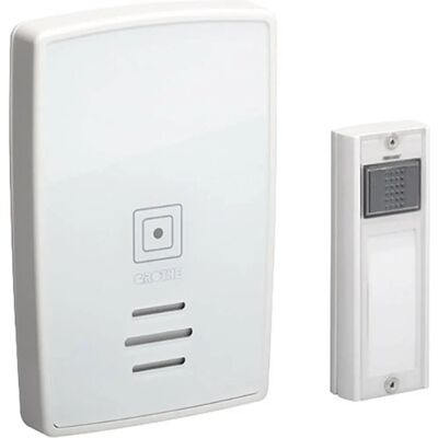 Grothe Wireless Doorbell Kit White - Door Intercom System Grothe Wireless Doorbell Kit White - Door Intercom System