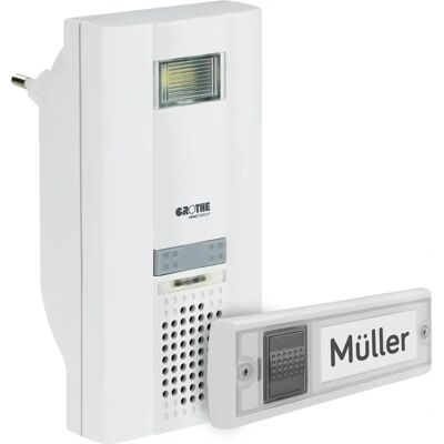 Grothe MISTRAL 400 Campanello Wireless - 17 Melodie, LED Grothe MISTRAL 400 Campanello Wireless - 17 Melodie, LED