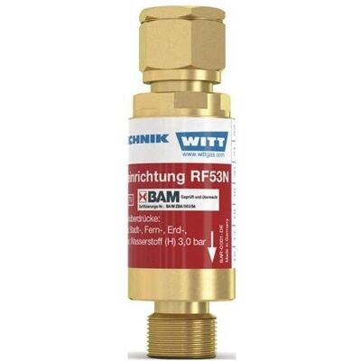 WITT - RF 53 N G 3/8 LH - Dispositif de sécurité gaz - BAM approuvé - Publicité WITT - RF 53 N G 3/8 LH - Dispositif de sécurité gaz - BAM approuvé - Publicité