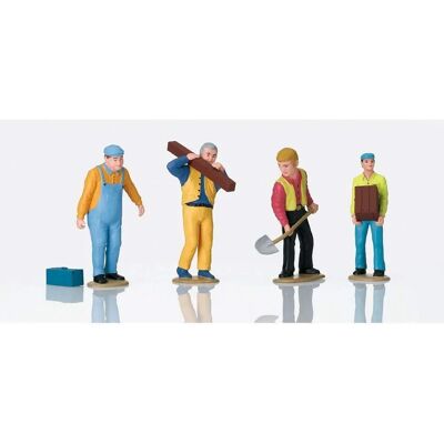 LGB Arbeiter Figuren-Set - Modelleisenbahn Zubehör LGB Arbeiter Figuren-Set - Modelleisenbahn Zubehör