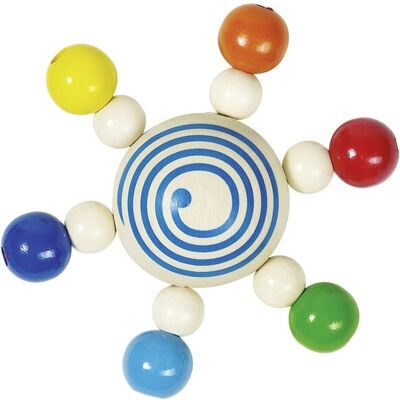 Goki 736220 Rassel & Drehscheibe - Baby Spielzeug Goki 736220 Rassel & Drehscheibe - Baby Spielzeug