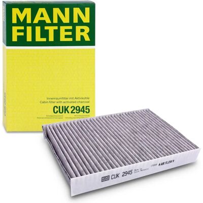 Filtro a carbone attivo MANN-FILTER CUK2945 - Filtro abitacolo Filtro a carbone attivo MANN-FILTER CUK2945 - Filtro abitacolo
