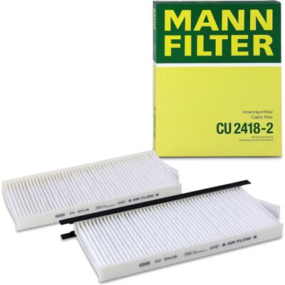 Filtro aria MANN-FILTER CU 2418-2 Filtro aria MANN-FILTER CU 2418-2