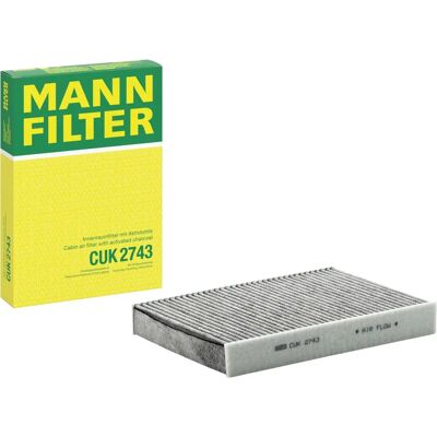 MANN-FILTER CUK 2743 - Filtre à air pour Peugeot 508 MANN-FILTER CUK 2743 - Filtre à air pour Peugeot 508