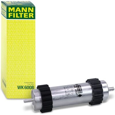 MANN-FILTER Kraftstofffilter WK 6008 - Filter für Audi MANN-FILTER Kraftstofffilter WK 6008 - Filter für Audi