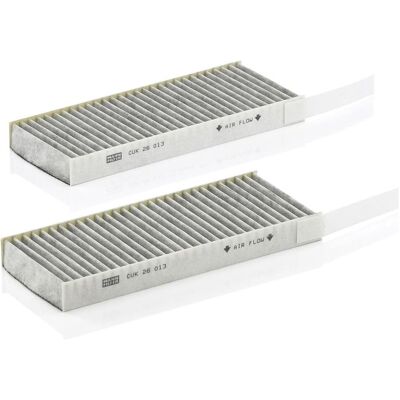 MANN-FILTER CUK 26 013-2 aktivkullstoffilter - innendørs luftfilter MANN-FILTER CUK 26 013-2 aktivkullstoffilter - innendørs luftfilter