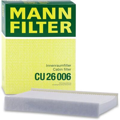 MANN-FILTER VW Up! Seat Mii Skoda Citigo Cabin Filter - Particulate MANN-FILTER VW Up! Seat Mii Skoda Citigo Cabin Filter - Particulate