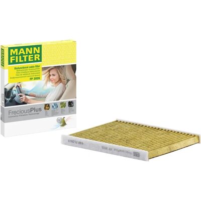 MANN-FILTER Innenraumluftfilter - Staub, Aktivkohle, Bakterien MANN-FILTER Innenraumluftfilter - Staub, Aktivkohle, Bakterien