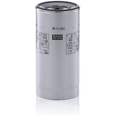 MANN-FILTER WK 11 023 Z - Filtro de combustível com junta para IVECO MANN-FILTER WK 11 023 Z - Filtro de combustível com junta para IVECO