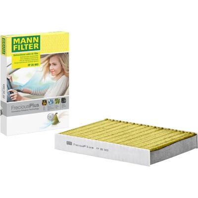 Filtre d'habitacle MANN-FILTER - Charbon actif avec polyphénol Filtre d'habitacle MANN-FILTER - Charbon actif avec polyphénol