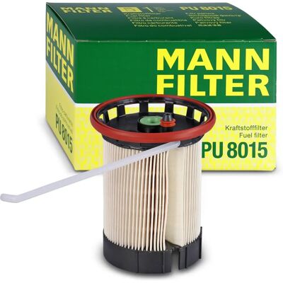 Brændstoffilter MANN-FILTER PU 8015 - Brændstoffilter til VW, Audi, Tiguán, Passat, CC Brændstoffilter MANN-FILTER PU 8015 - Brændstoffilter til VW, Audi, Tiguán, Passat, CC