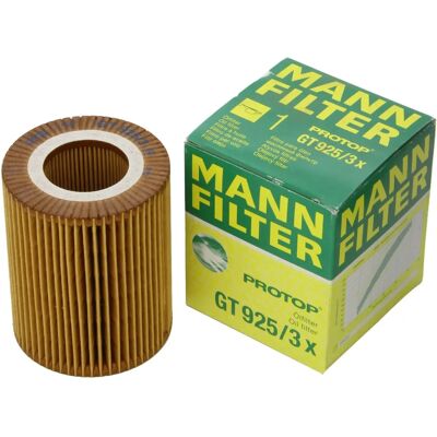 Mann Filter GT 925/3 x - Filtre à Huile Mann Filter GT 925/3 x - Filtre à Huile