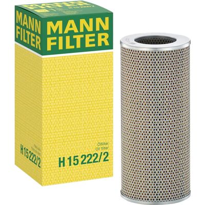Oljefilter MANN-FILTER H 15 222/2 for Volvo, Land Rover - Patronfilter Oljefilter MANN-FILTER H 15 222/2 for Volvo, Land Rover - Patronfilter
