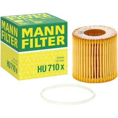 MANN-FILTER Oil Filter HU 710 x - Oil Filter for VW, Mercedes-Benz, Skoda, Seat MANN-FILTER Oil Filter HU 710 x - Oil Filter for VW, Mercedes-Benz, Skoda, Seat