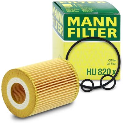 MANN-FILTER HU 820 x Ölfilter - Kompatibel mit Opel, Honda, Vauxhall MANN-FILTER HU 820 x Ölfilter - Kompatibel mit Opel, Honda, Vauxhall