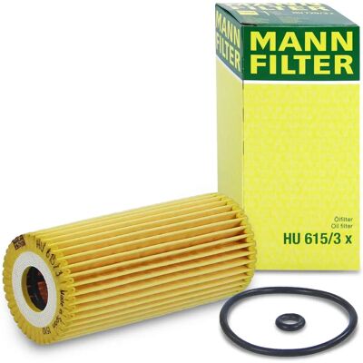 Filtro Olio MANN-FILTER Mercedes-Benz - HU 615/3 - Compatibile con Classe A, B, Vaneo Filtro Olio MANN-FILTER Mercedes-Benz - HU 615/3 - Compatibile con Classe A, B, Vaneo