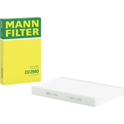 MANN-FILTER CU 2940 - Air Filter for Peugeot, Citroën, DS MANN-FILTER CU 2940 - Air Filter for Peugeot, Citroën, DS