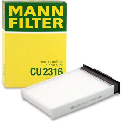 MANN-FILTER CU 2316 Luftfilter - Partikelfilter für Renault Megane II MANN-FILTER CU 2316 Luftfilter - Partikelfilter für Renault Megane II