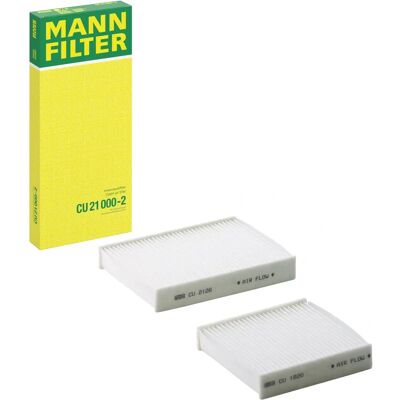 Filtro de ar MANN-FILTER CU 21 000-2 - Interior Filtro de ar MANN-FILTER CU 21 000-2 - Interior