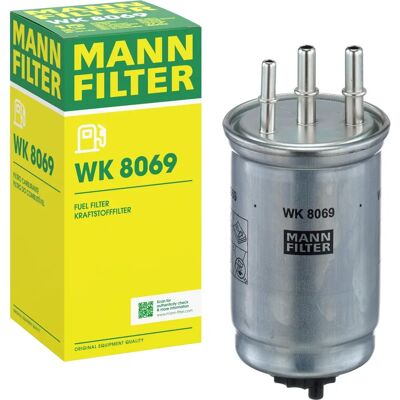 MANN-FILTER WK 8069 - Drivstoffilter for Hyundai Terracan, Kia Carnival, Leitungsfilter MANN-FILTER WK 8069 - Drivstoffilter for Hyundai Terracan, Kia Carnival, Leitungsfilter