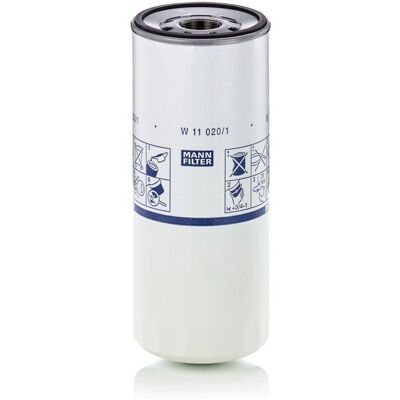 Kestävää öljynsuodatinta MANN-FILTER W 11 020/1 - Öljy Kestävää öljynsuodatinta MANN-FILTER W 11 020/1 - Öljy