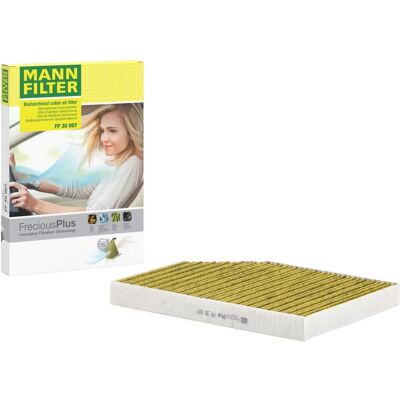 Filtro Abitacolo Mann - Carbone Attivo con Polifenolo Filtro Abitacolo Mann - Carbone Attivo con Polifenolo