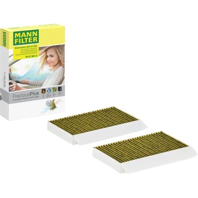 Filtro abitacolo MANN-FILTER K305402 - Carbone attivo, Polifenolo, Antibatterico Filtro abitacolo MANN-FILTER K305402 - Carbone attivo, Polifenolo, Antibatterico