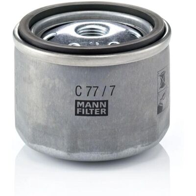 MANN-FILTER C 77/7 Luftfilter - Drehfilter, 58mm hoch, M16x1,5 MANN-FILTER C 77/7 Luftfilter - Drehfilter, 58mm hoch, M16x1,5