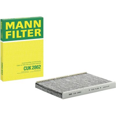 MANN-FILTER Binnenluchtfilter - Actieve koolstoffilter, 280x206mm, 30mm hoog - Autoaccessoire MANN-FILTER Binnenluchtfilter - Actieve koolstoffilter, 280x206mm, 30mm hoog - Autoaccessoire