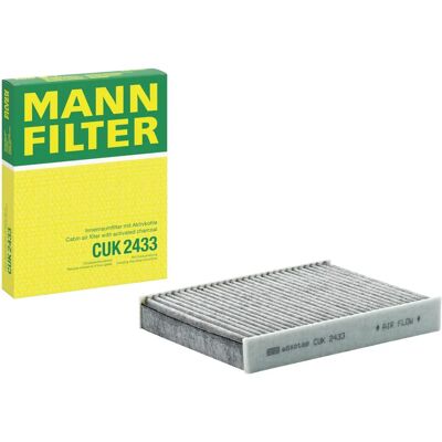 MANN-FILTER CU 2433 - Cabinsluftfilter för Ford Fiesta Fusion MANN-FILTER CU 2433 - Cabinsluftfilter för Ford Fiesta Fusion