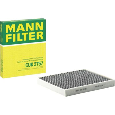 MANN-FILTER Modell - Aktivkohlefilter für Innenraumluft MANN-FILTER Modell - Aktivkohlefilter für Innenraumluft