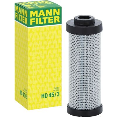 MANN-FILTER HD 45/3 Hydraulic Filter - Original quality, Fine contaminant separation, Suitable for hydraulic systems MANN-FILTER HD 45/3 Hydraulic Filter - Original quality, Fine contaminant separation, Suitable for hydraulic systems