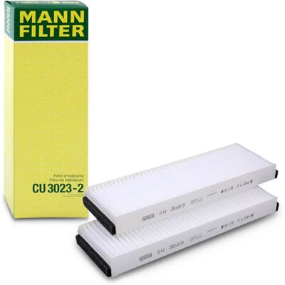Filtr powietrza kabiny MANN-FILTER CU 3023-2 Filtr powietrza kabiny MANN-FILTER CU 3023-2