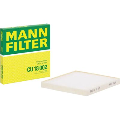 MANN-FILTER Cabin Filter CU 18 002 - High Efficiency with Carbon MANN-FILTER Cabin Filter CU 18 002 - High Efficiency with Carbon