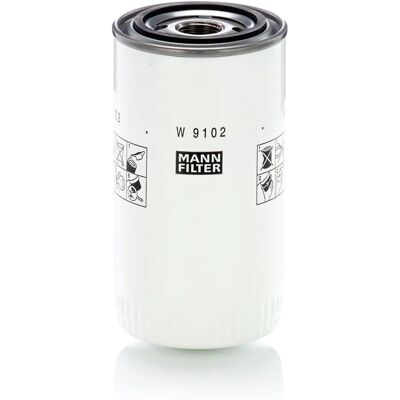 Filtru de ulei W 9102 de la MANN-FILTER pentru CASE IH, SPERRY, NEW HOLLAND Filtru de ulei W 9102 de la MANN-FILTER pentru CASE IH, SPERRY, NEW HOLLAND