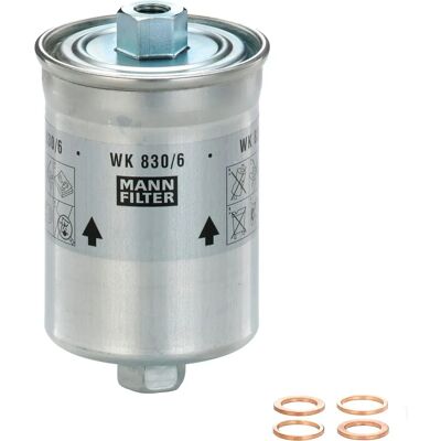 MANN-FILTER WK 830/6 x Brændstoffilter - Til Peugeot 205 II, Cabriolet MANN-FILTER WK 830/6 x Brændstoffilter - Til Peugeot 205 II, Cabriolet