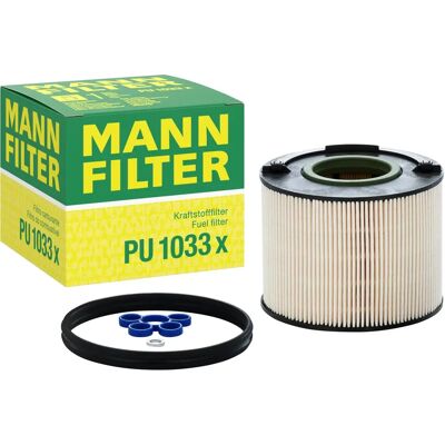 MANN-FILTER Kraftstofffilter - 1033 - für VW Touareg, Porsche Cayenne, Audi Q7 MANN-FILTER Kraftstofffilter - 1033 - für VW Touareg, Porsche Cayenne, Audi Q7