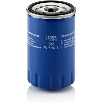 Filtro olio MANN-FILTER W 719/11 - Auto, Camion, Van Filtro olio MANN-FILTER W 719/11 - Auto, Camion, Van