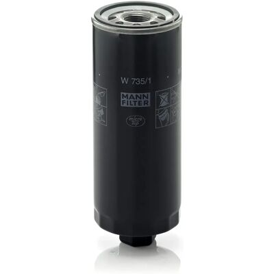 Filtre à huile MANN-FILTER W 735/1 - Haute performance, compatible Audi Filtre à huile MANN-FILTER W 735/1 - Haute performance, compatible Audi