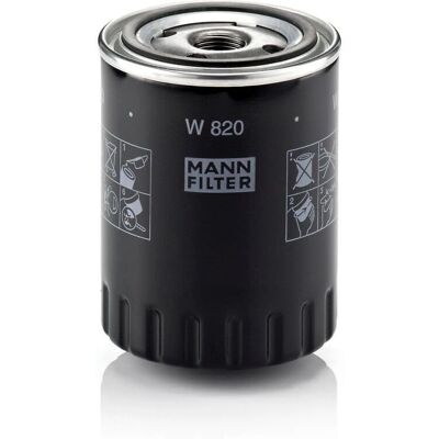 Filtre à Huile W 820 de MANN-FILTER pour Citroën C25 - Clapet anti-retour Filtre à Huile W 820 de MANN-FILTER pour Citroën C25 - Clapet anti-retour