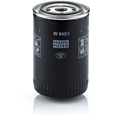 MANN-FILTER W 940/1 - Filtro olio per Ford, Fiat, Toyota MANN-FILTER W 940/1 - Filtro olio per Ford, Fiat, Toyota