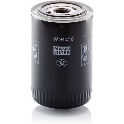 MANN-FILTER W 940/18 Öljynsuodatin - Yhteensopiva ajoneuvojen kanssa MANN-FILTER W 940/18 Öljynsuodatin - Yhteensopiva ajoneuvojen kanssa