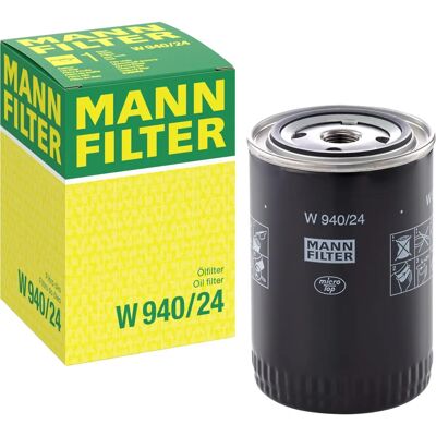 Filtre à huile W 940/24 MANN-FILTER - Compatible avec Ford Volvo Alfa Romeo - Publicité Filtre à huile W 940/24 MANN-FILTER - Compatible avec Ford Volvo Alfa Romeo - Publicité
