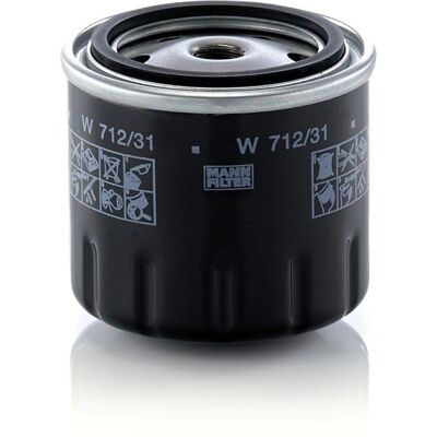 Filtr oleju MANN-FILTER W 712/31 - Filtr oleju Filtr oleju MANN-FILTER W 712/31 - Filtr oleju